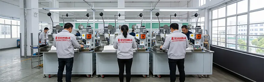 Máquina Automática de Crimpado de Alambres
