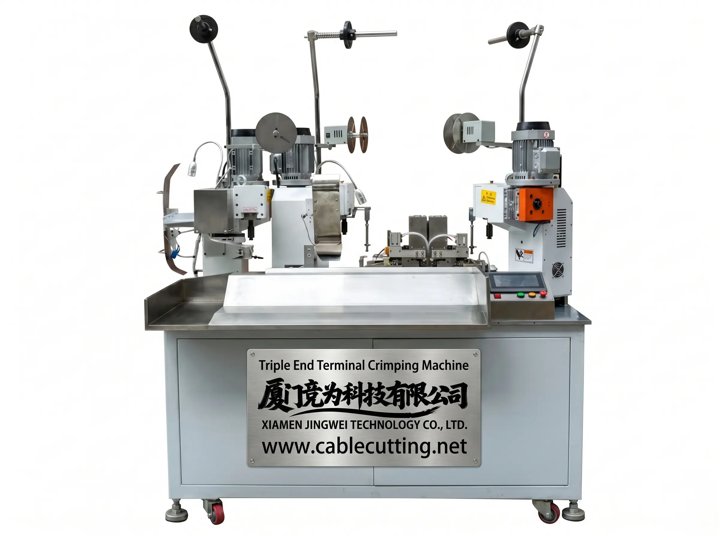 Máquina Automática de Crimpado de Terminales Triple Punta WPM-189