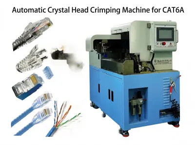 Máquina Automática de Engarce RJ45 CAT6A con PLC WPM-CAT6A Thumb