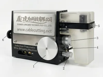 Peladora de Cables Neumática por Inducción, Precisión 0.3s WPM-2018