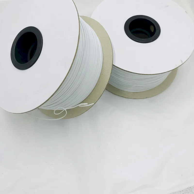 Retorcido de PE ti, cinturón de amarre de núcleo de PE, lazo de núcleo recubierto de pegamento, cinturón de amarre de alambre, mini alambre de encuadernación