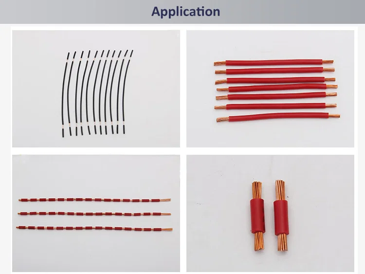 visualización de muestra de la máquina cortadora de pelado de alambre de control de pantalla táctil para 0.1-8mm2 WPM-JES, máquina de corte y pelado de alambre, máquina automática de corte y pelado de cable de alambre, máquina de pelado de alambre 