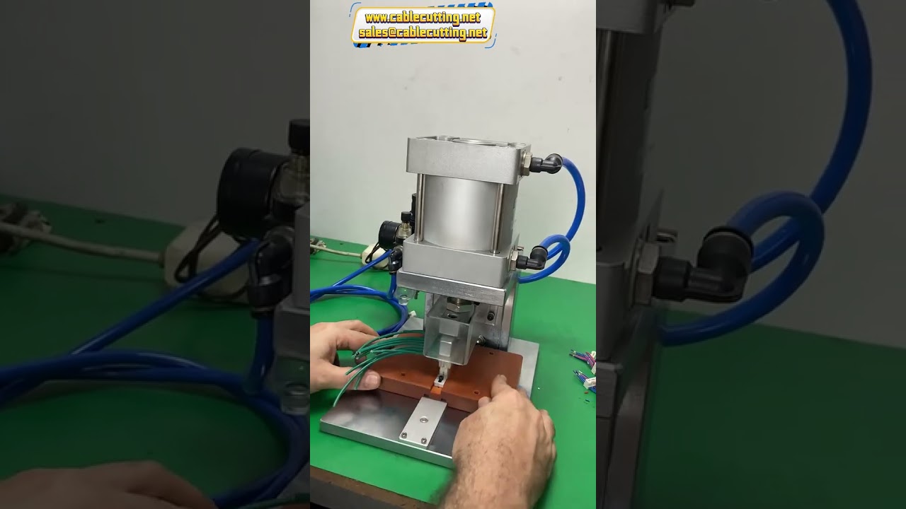 Máquina Neumática de Crimpado IDC: Eficiencia y Precisión en Conexiones Industriales