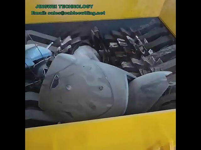 Máquinas Trituradoras de Plástico en Acero Inoxidable - Trituradora de Botellas de Eje Simple y Doble para Grandes y Pequeños Volúmenes