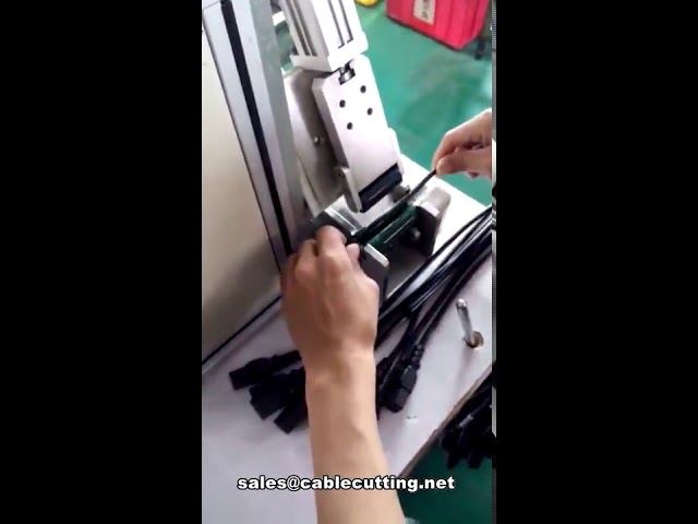 Máquina etiquetadora para bobinado de alambre redondo, Etiquetadora de cables, Etiquetadora de alambre industrial