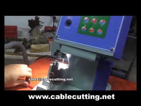 Máquina semiautomática de crimpado de terminales - Alta precisión y eficiencia industrial