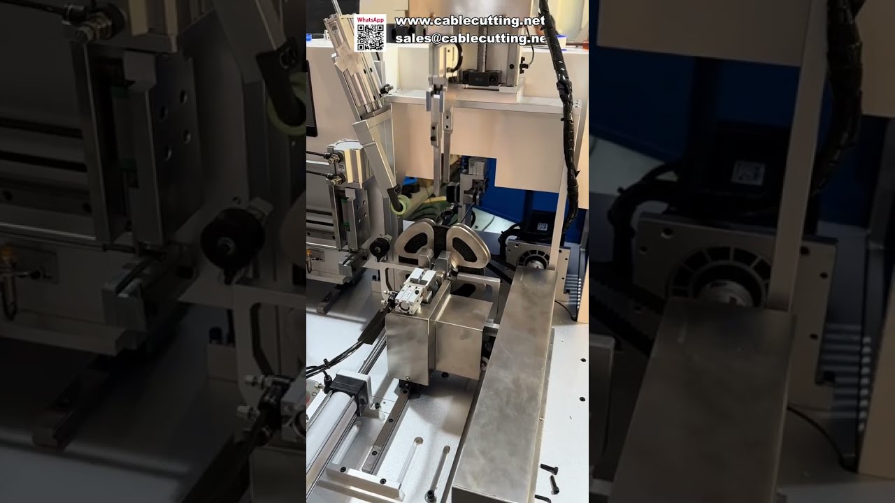 Máquina Automática de Conteo, Corte, Bobinado y Atado de Cables de Alta Precisión