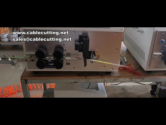 Máquina peladora de cables cuadrados grandes, multifuncional y de alta precisión para procesar longitud y calibre