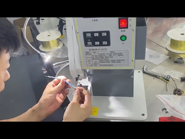 Máquina crimpadora de juntas de cinta de cobre 3T