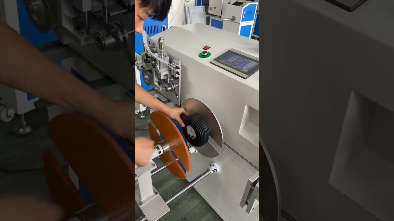 Máquina Automática de Conteo, Desplazamiento, Corte, Bobinado y Atado de Cables (1mm a 16mm)