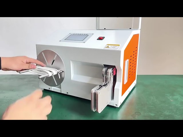 Máquina Automática de Bobinado de Arnés de Cables de Alta Velocidad con Pantalla Táctil