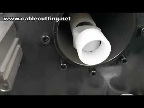 Máquina Cortadora de Tubos de PVC | Cortadora de Tuberías Plásticas para Uso Industrial