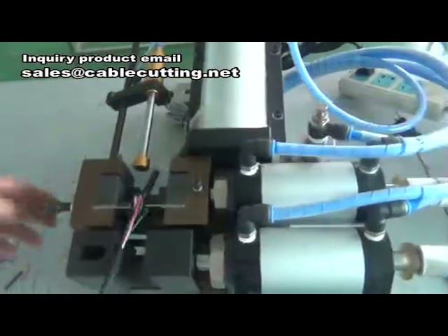 Máquina Peladora Neumática y Desforradora Eléctrica para Cables Industriales