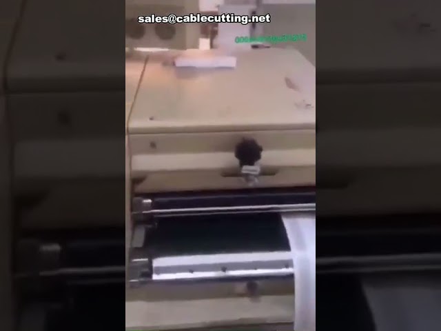 Máquina automática de corte de mascarillas, Cortadora de cinta, Máquina cortadora de cinta de nailon