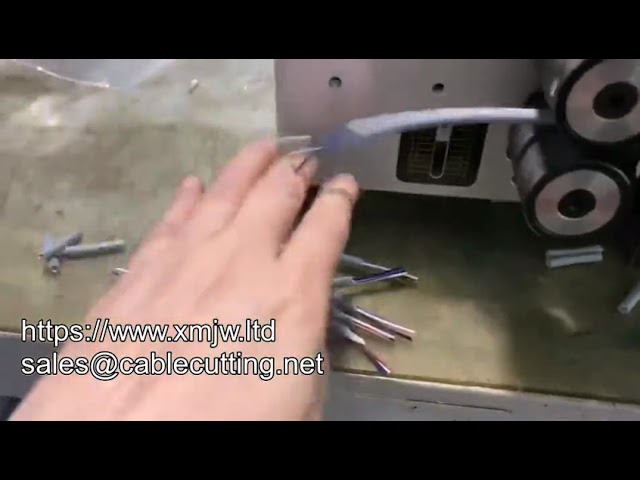 Máquina para fabricar cables de datos WPM 360 - Corte y pelado eficiente de cables