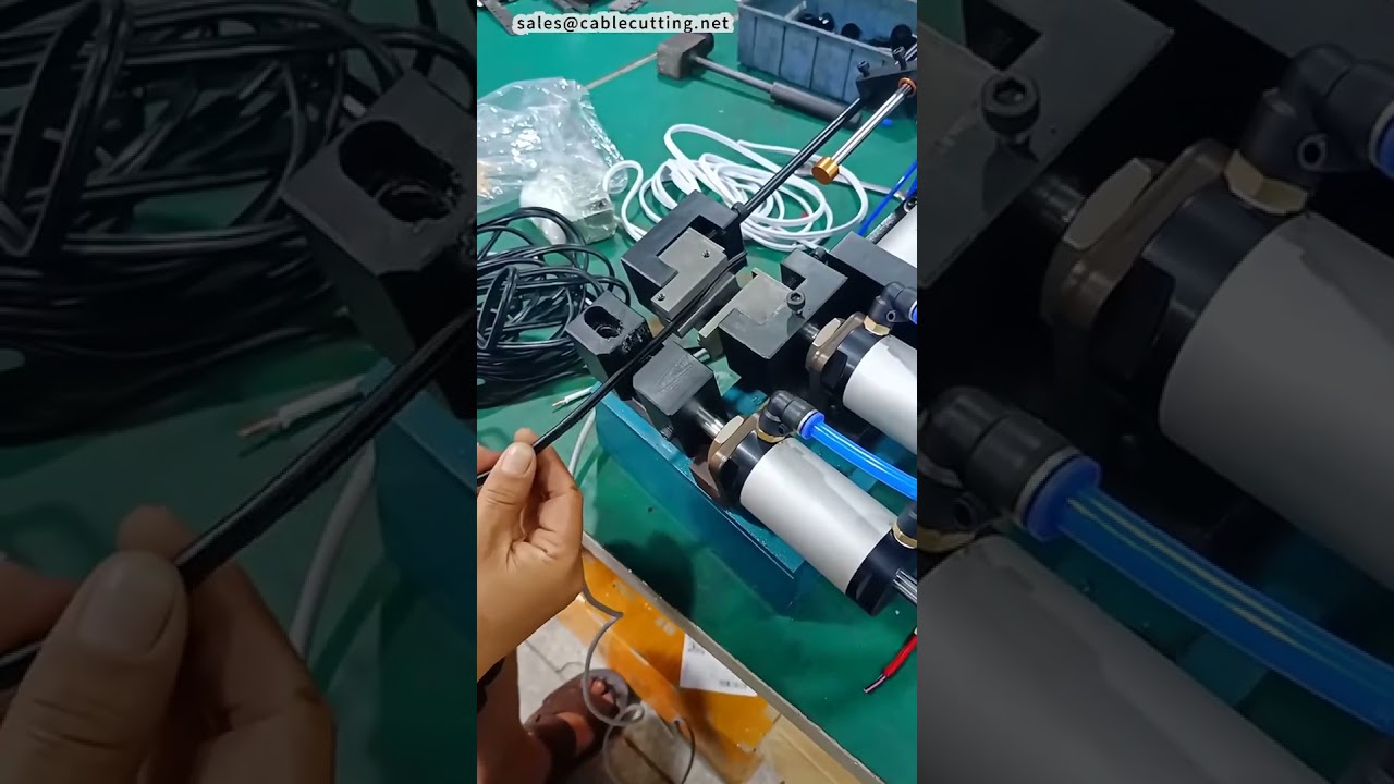 Máquina de División y Pelado de Cables Paralelos con Ajuste de Longitud SplitStrip