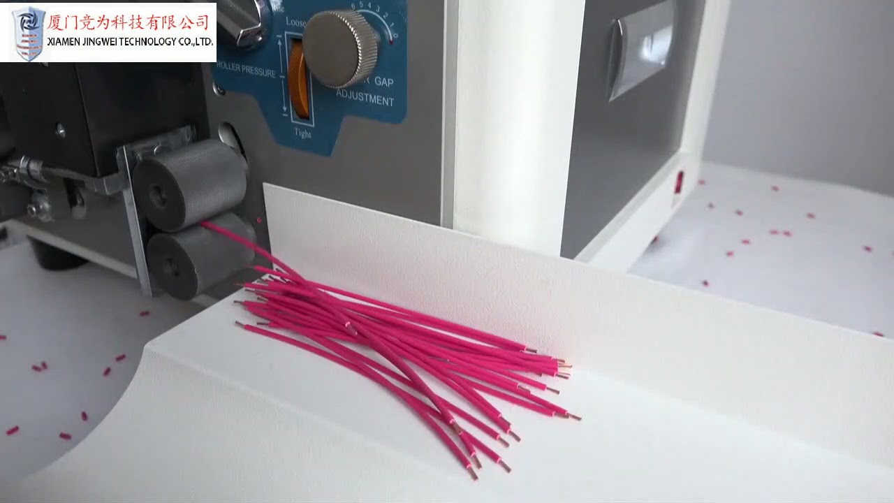 Máquina Automática de Pelado y Corte de Cables | Equipo Industrial de Precisión