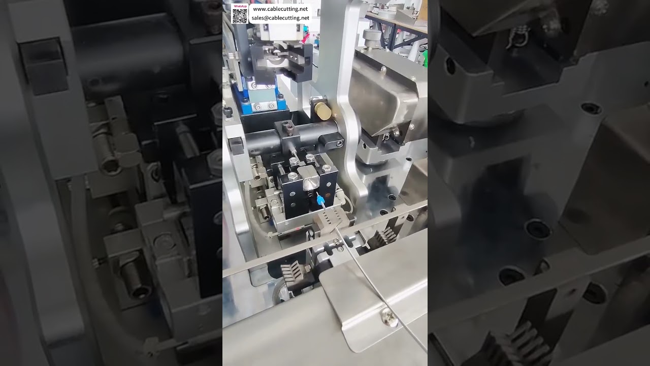 Máquina Automática de Inserción de Conectores Impermeables y Estañado de Terminales para Arneses Automotrices