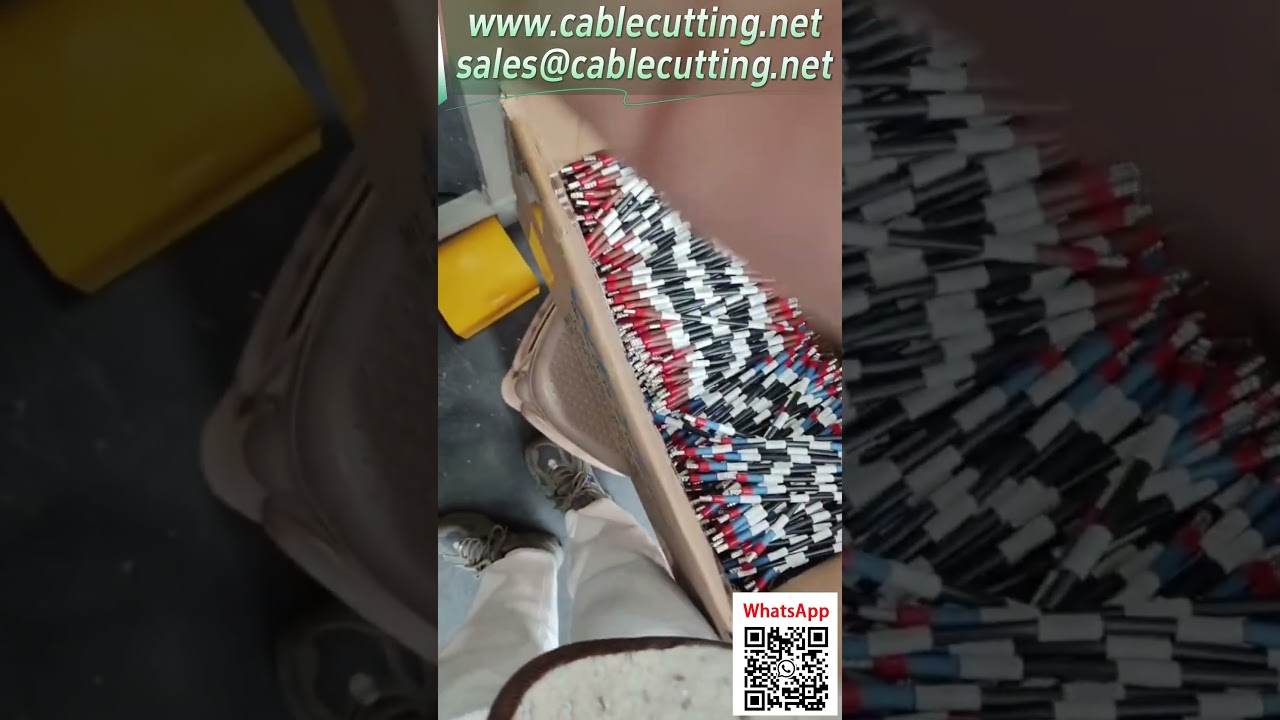 Máquina de engarce de terminales eléctricos | Engarce eficiente de terminales tubulares #AutomatizaciónIndustrial #FabricaciónInteligente