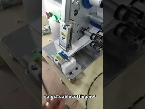 Máquina etiquetadora de cables WPM-60C | Etiquetado automático de alambres