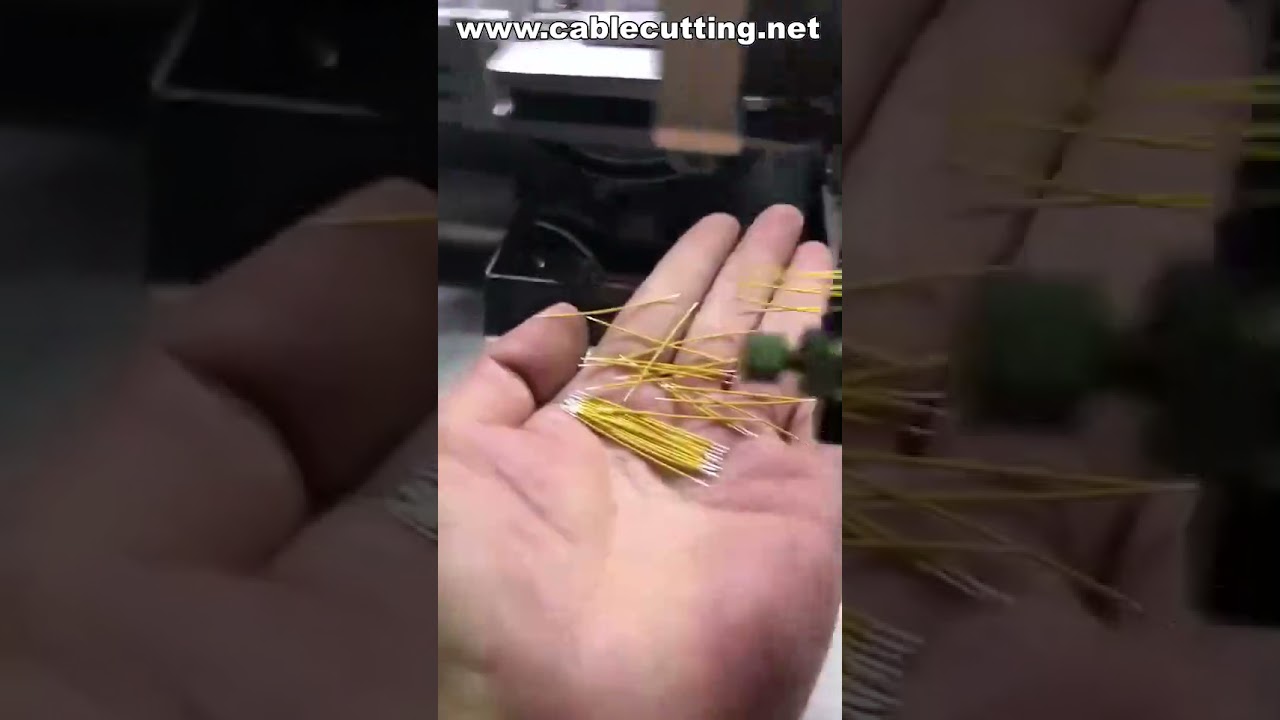 Máquina Todo en Uno para Pelar, Trenzar y Estañar Cables - Automatización Industrial