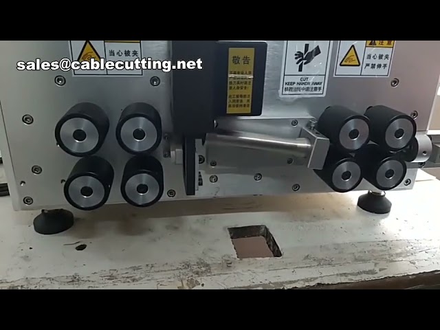 Máquina Cortadora de Cable de 35mm, Pelacables Industrial con Cuchillas de Corte Duraderas