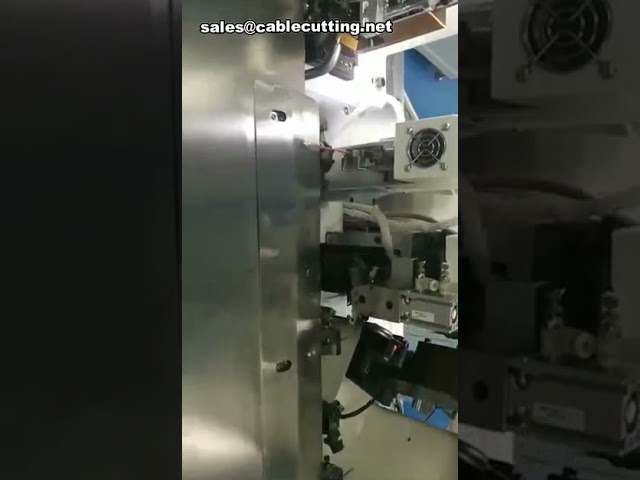 Máquina Automática de Pelado, Corte y Crimpado de Cables | Procesamiento de Terminales