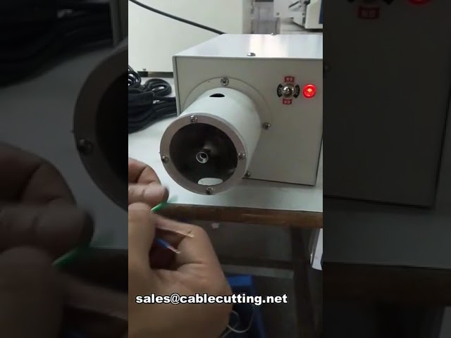 Peladora y Trenzadora Semiautomática de Cables Eléctrica y Neumática WPM-200