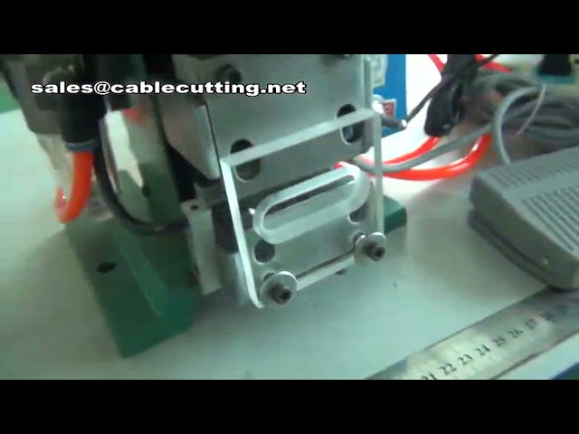 Máquina Pelacables Vertical Semiautomática - Peladora de Cables Eléctrica Profesional