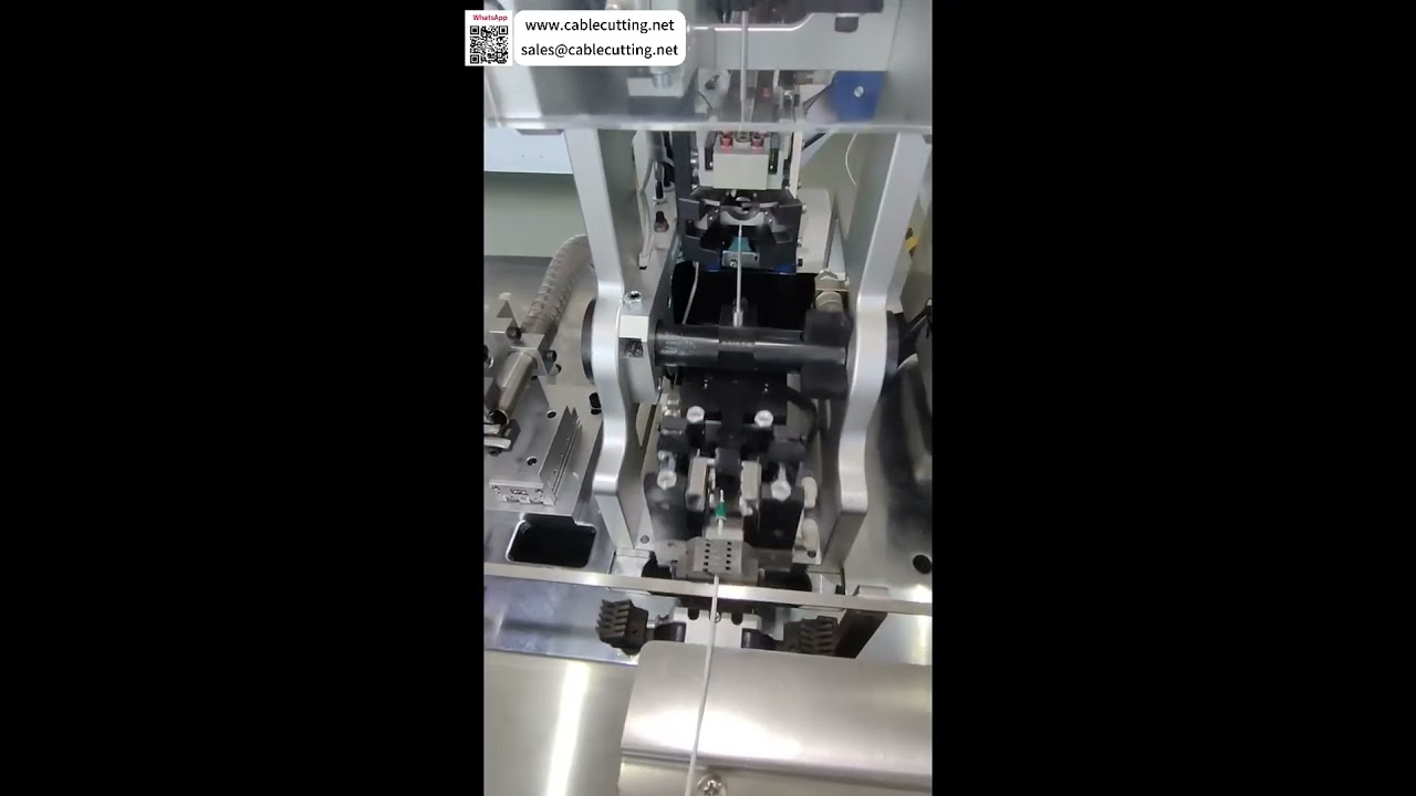 Máquina Totalmente Automática e Impermeable para Procesamiento de Arneses Automotrices y Crimpado de Terminales