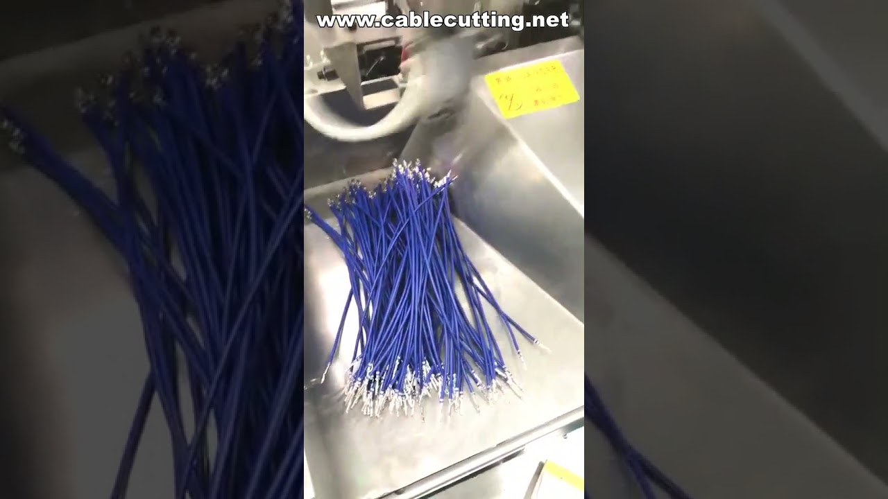 Máquina de Crimpado Terminal Automática - Corte y Pelado de Cables Eficiente