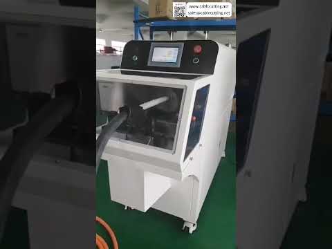 Peladora automática de cables coaxiales cuadrados grandes de 400 mm² con salida rápida y configuraciones personalizadas