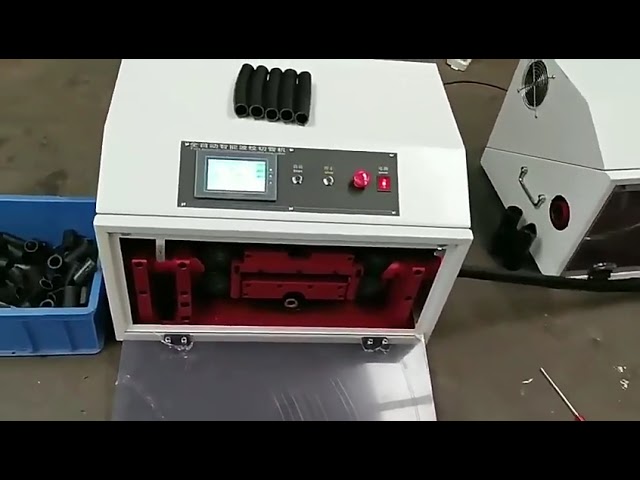 Máquina Cortadora Automática de Tubos Corrugados de Plástico, Caucho y PVC - Cortatubos Termocontráctiles