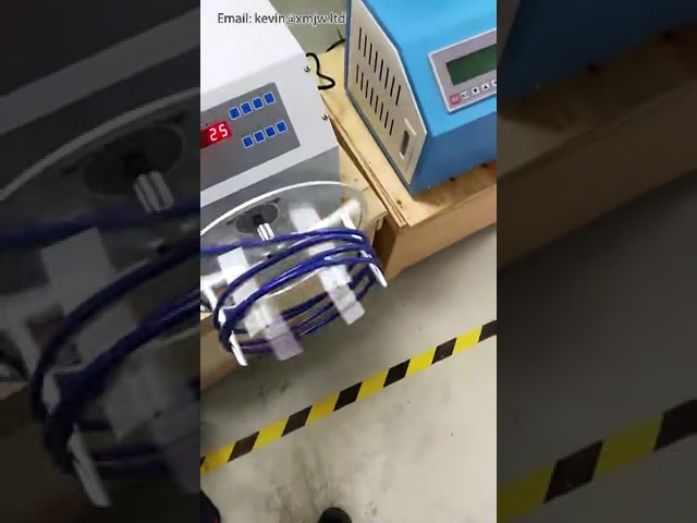 Máquina automática de bobinado de alta velocidad para cables de datos, USB, auriculares y alimentación AC/DC
