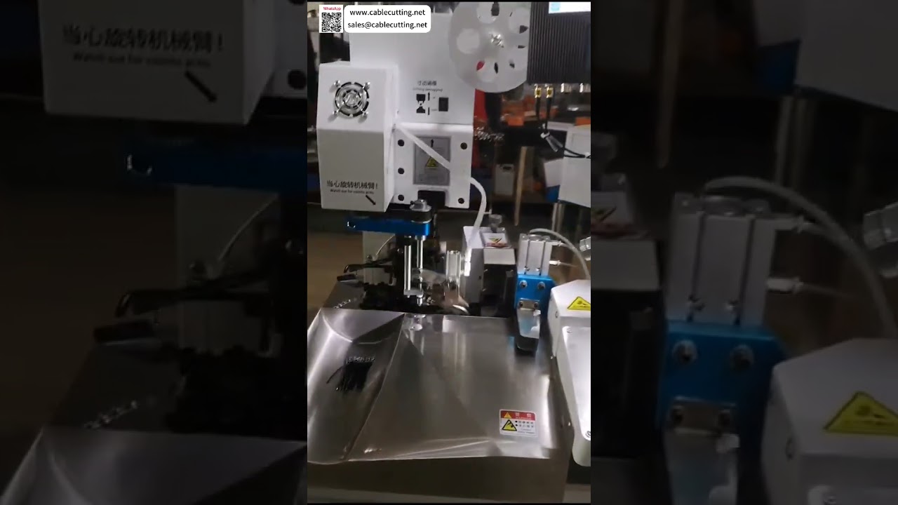 Crimpador Automático de Doble Cabezal con Monitor de Presión CFM – Calidad en Arneses y Cableado