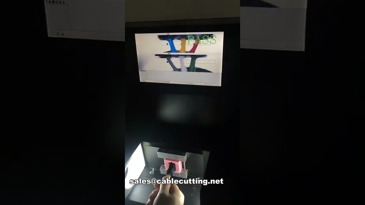 Máquina de prueba de secuencia de inserción de cables de doble fila WPM-8AB