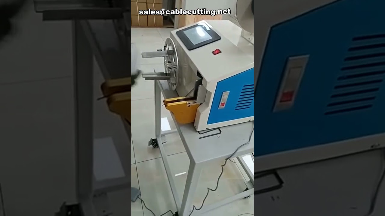 Cómo operar una máquina de atar y enrollar cables | Video demostrativo