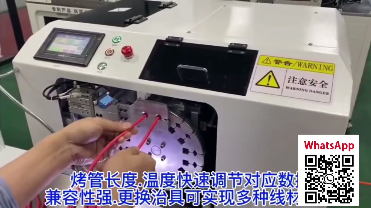 Máquina Aplicadora para Tubos Termocontraíbles – Procesamiento Eficiente