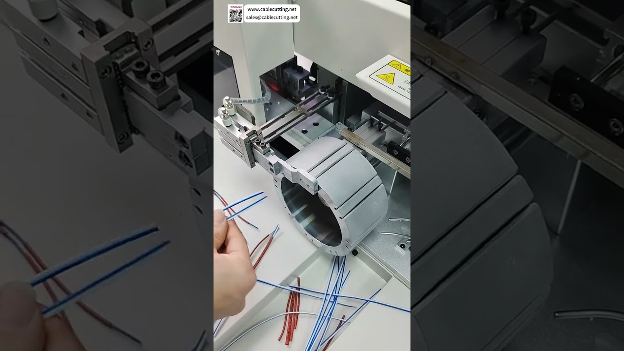 Máquina de Inserción de Tubos para Impresión de Cinta de Color con Herramienta de Alineación de Cable Paralelo de 70 mm sin Defectos