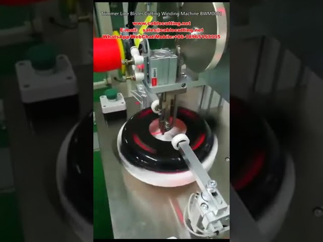 Máquina Automática de Corte y Enrollado para Líneas de Recortadora BWM-0001