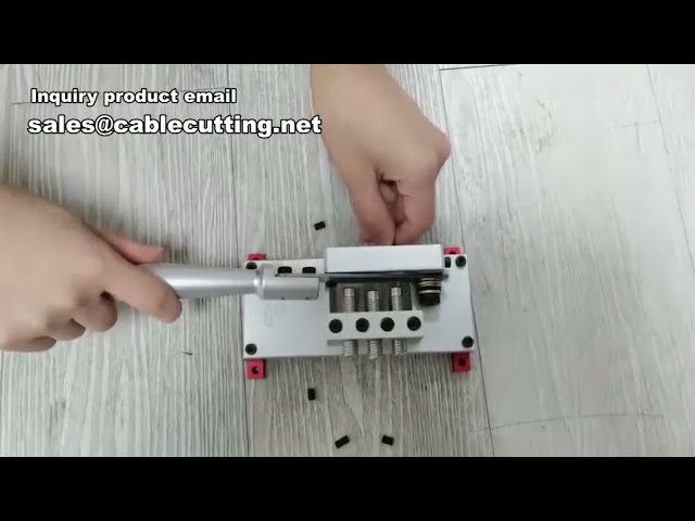 Cortadora Automática de Tubo Termorretráctil | Herramienta de Precisión para Cables