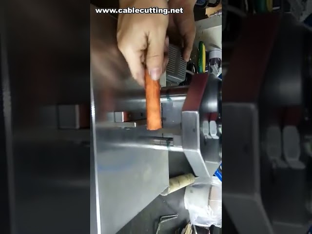 Máquina de Corte de Cables Neumática y para USB | Equipo Industrial Eficiente
