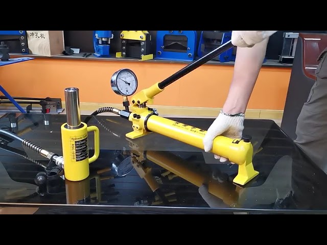 Bomba Hidráulica Manual para Prensas de Punzonado y Doblado | Molde Industrial