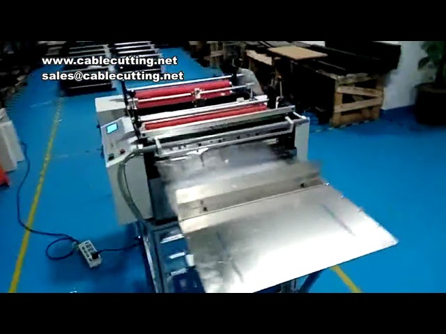 Cortadora industrial eléctrica de película plástica y tela pequeña