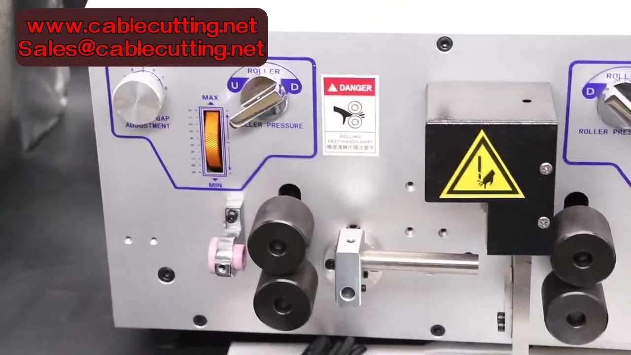 Máquina pelacables automática ajustable 0.2-25mm² | Cortadora y peladora de cables 220V industrial