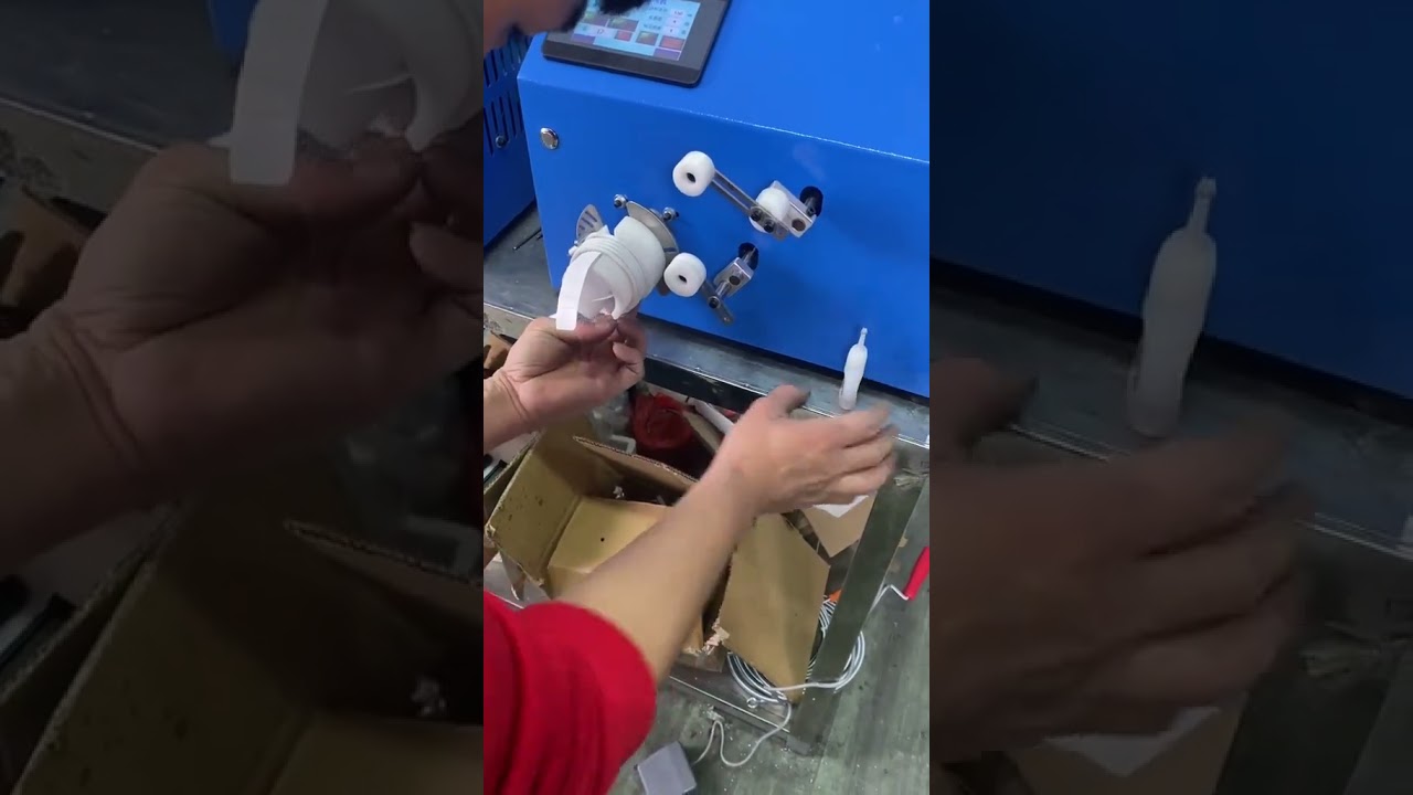 Enrollador Rápido y Ordenado de Cables de Datos para Empaque de Cartón