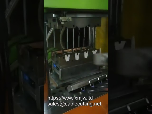 Máquina de Moldeo por Inyección Vertical para PVC, PU, Caucho y ABS - Fabricación de Enchufes Eléctricos