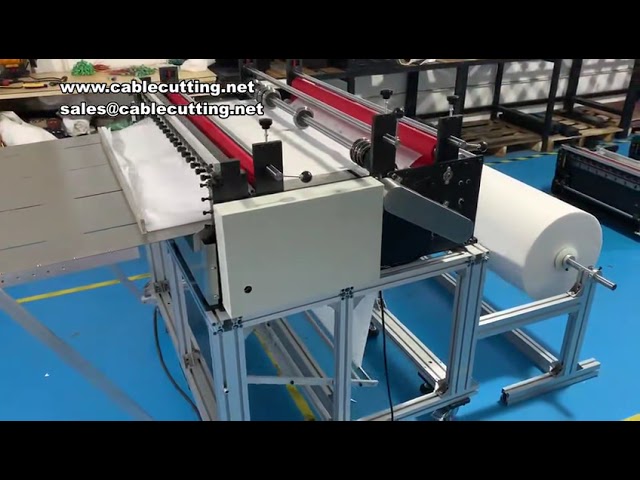 Máquina automática de corte de algodón perlado: cortadora horizontal y vertical para film de burbujas y espuma