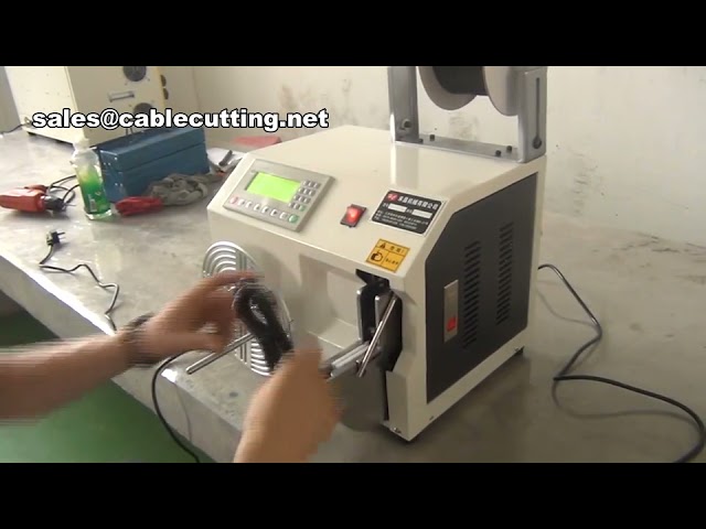Máquina Automática de Bobinado de Alambre de Atar | Enrolladora Industrial de Alta Velocidad