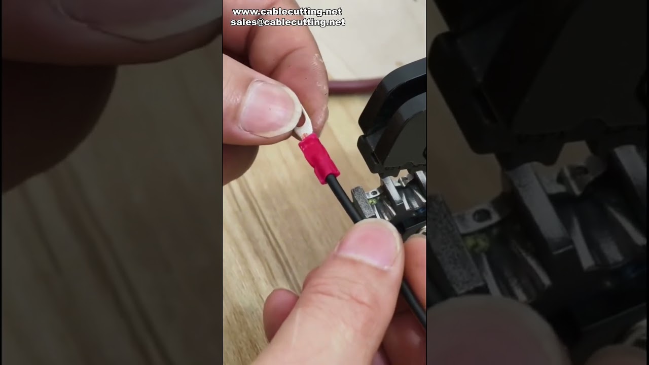 Resultados Precisos de Crimpado Secundario con Máquina Neumática de Terminales